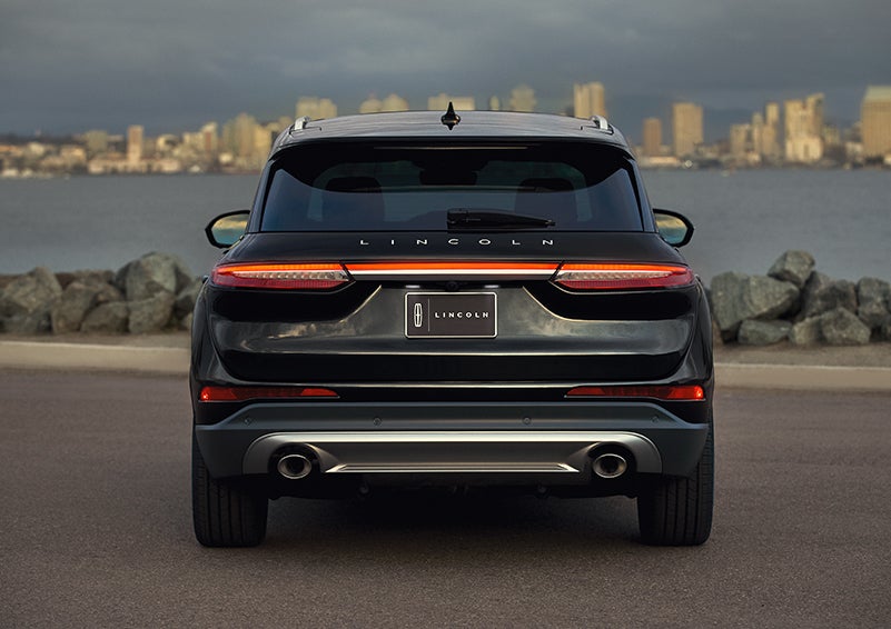 The rear lighting of the 2023 Lincoln Corsair® SUV spans the entire width of the vehicle. | Zeigler Lincoln of Kalamazoo in Kalamazoo MI