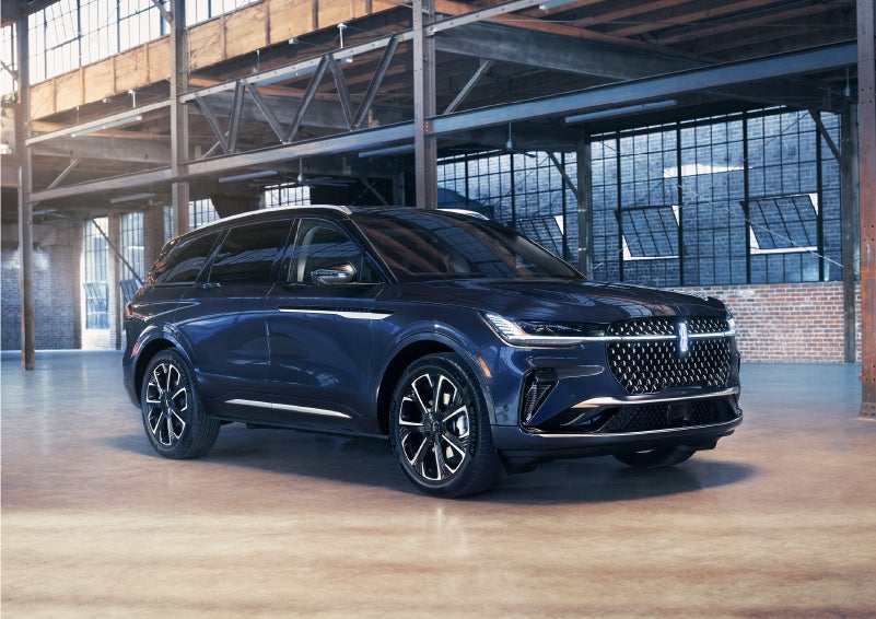 A 2024 Lincoln Nautilus® SUV is parked in an industrial space. | Zeigler Lincoln of Kalamazoo in Kalamazoo MI