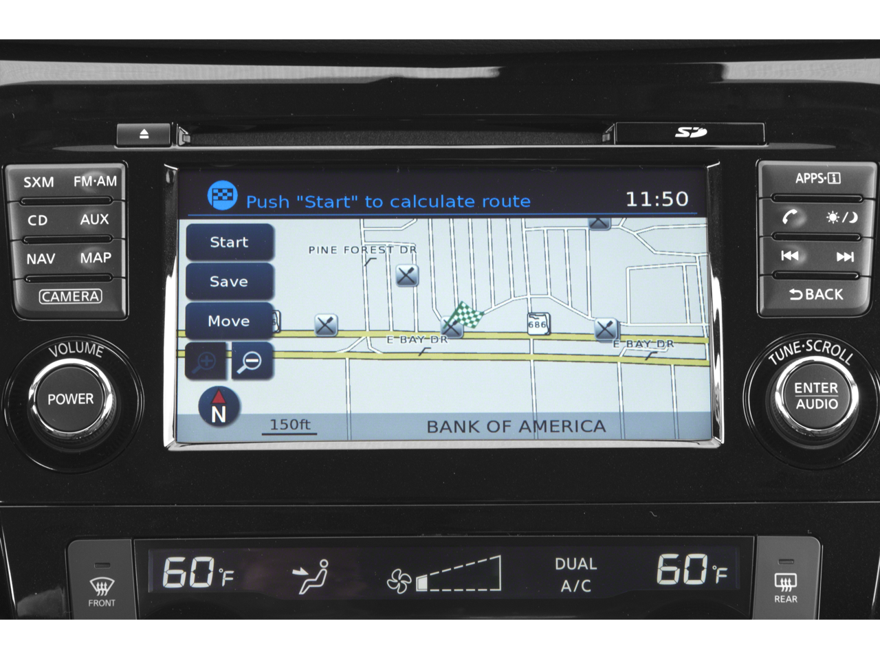 2017 Nissan Rogue SL Navigation System