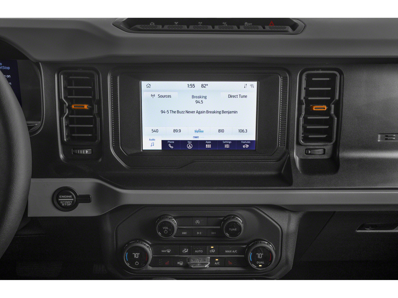 2022 Ford Bronco Badlands ADVANCED SASQUATCH MID HIG & LUX PKG LEATHER NAV