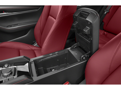 2024 Mazda Mazda3 2.5 S Carbon Edition AWD Moonroof Heated Red Leather Seats 18" Black Wh