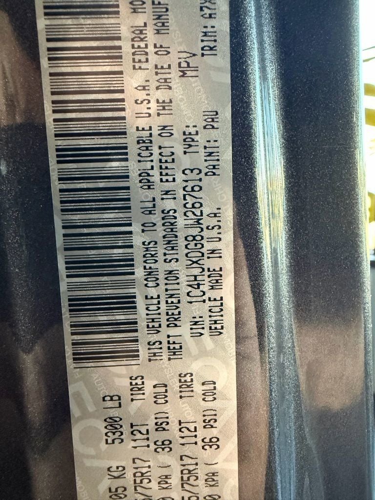 2018 Jeep Wrangler Unlimited Sport