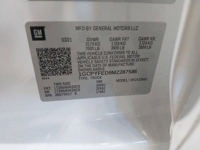 2021 Chevrolet Silverado 1500 LT Trail Boss