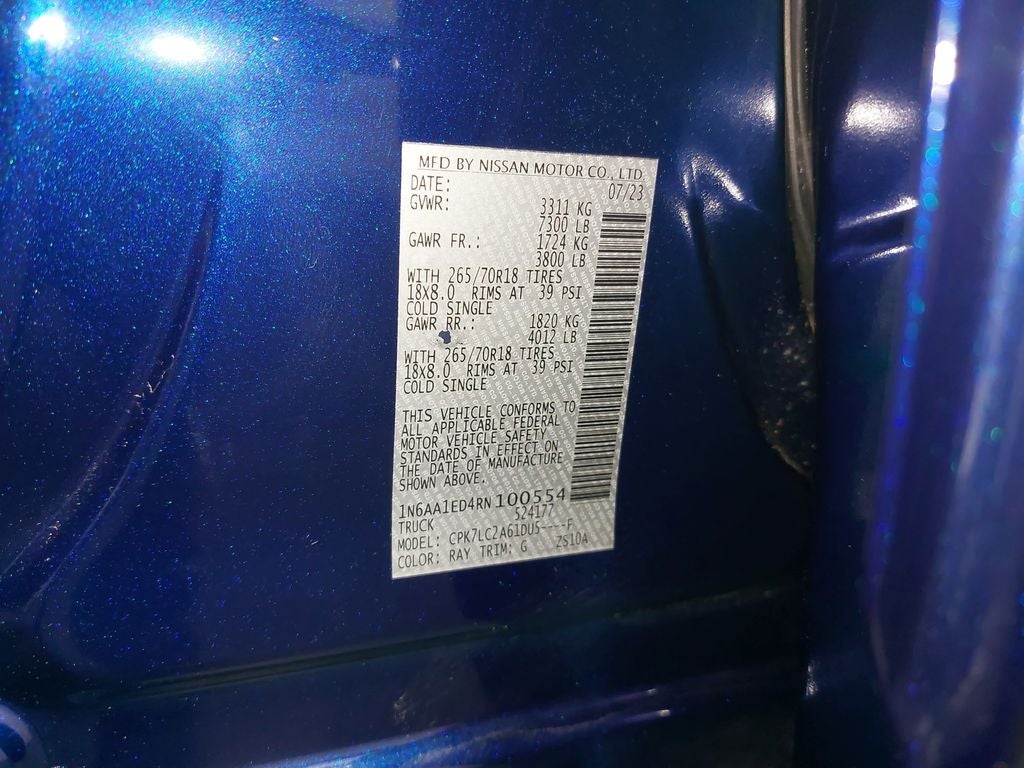 2024 Nissan Titan SV