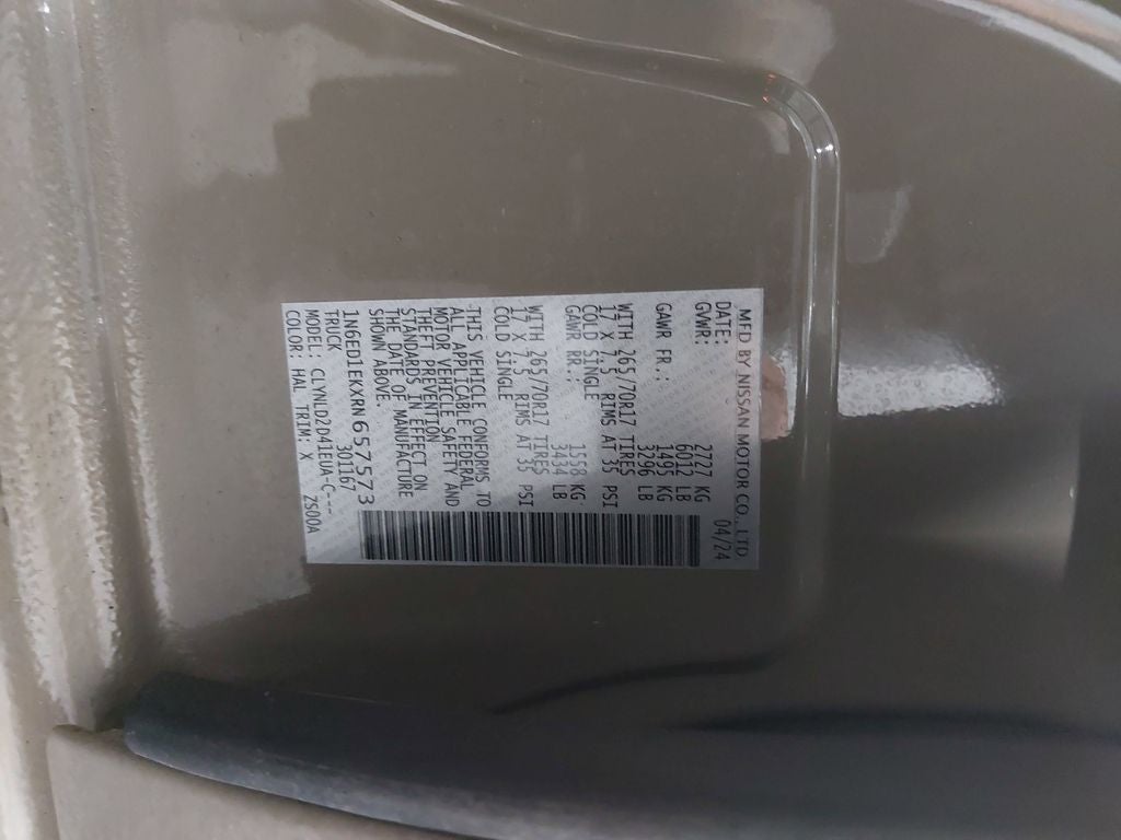 2024 Nissan Frontier PRO-4X