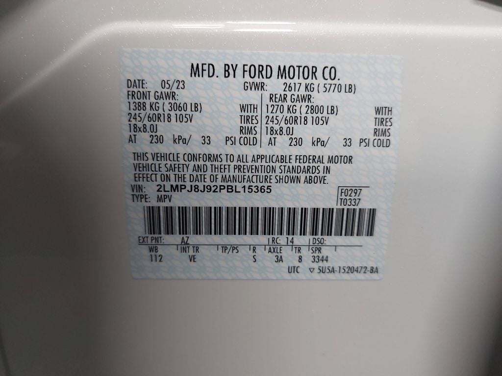 2023 Lincoln Nautilus Standard