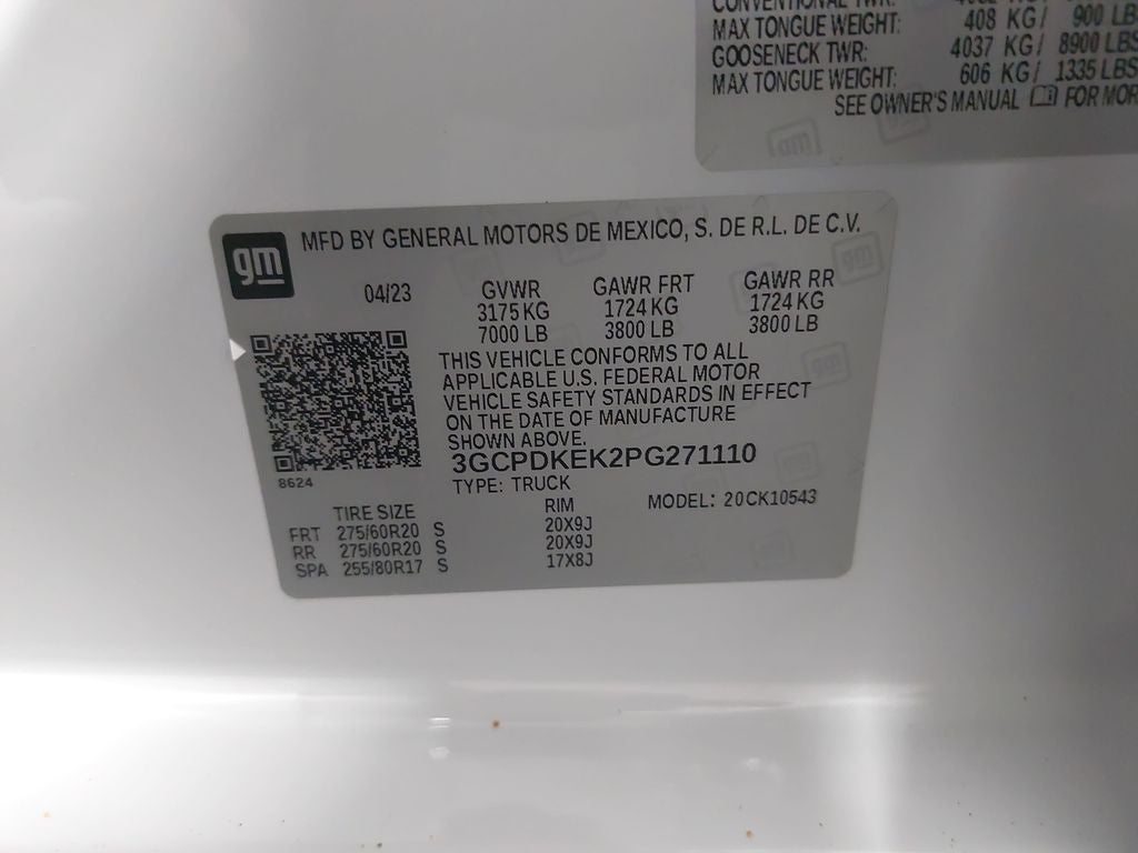 2023 Chevrolet Silverado 1500 LT