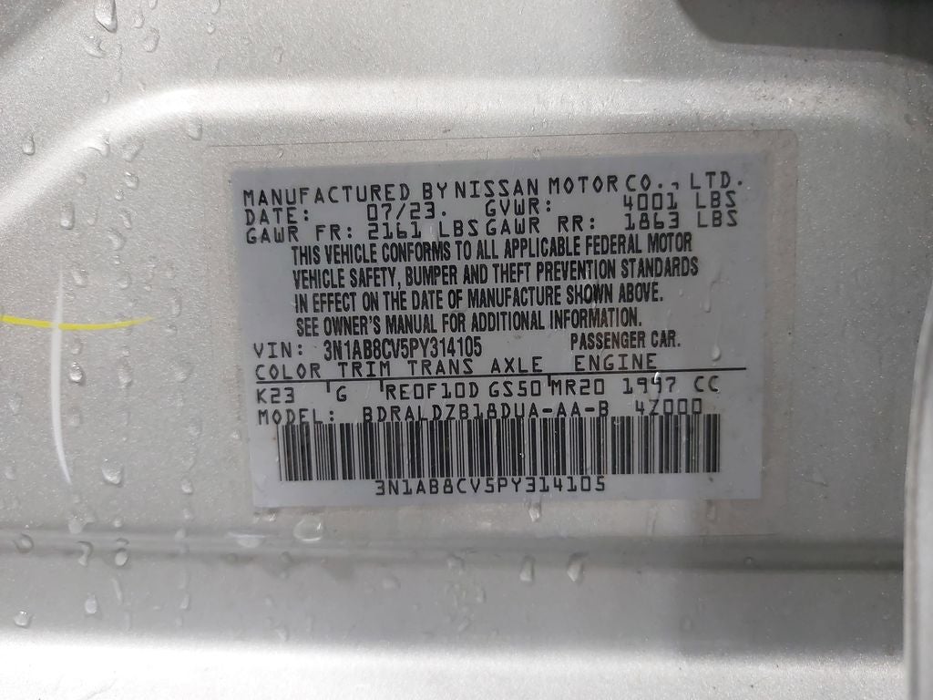 2023 Nissan Sentra SV