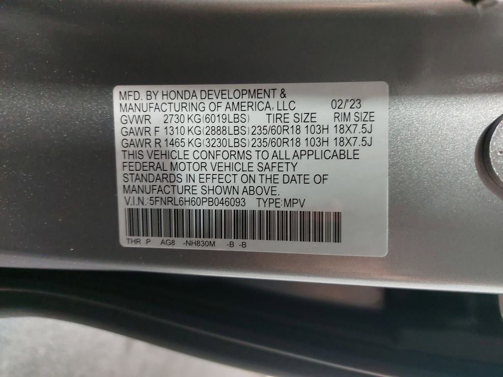 2023 Honda Odyssey EX-L