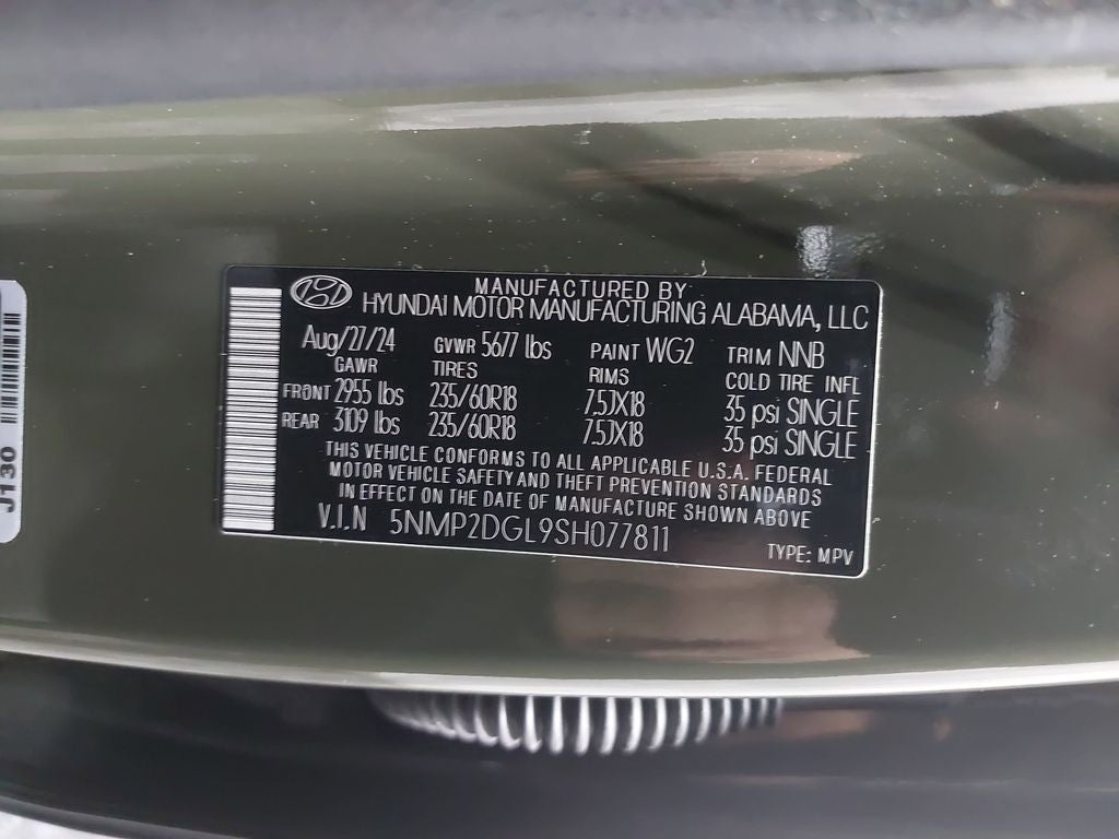 2025 Hyundai Santa Fe SEL