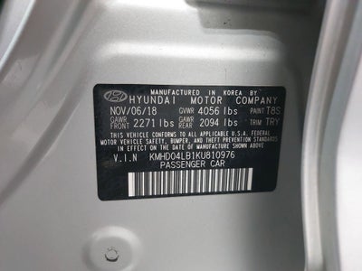 2019 Hyundai Elantra Sport