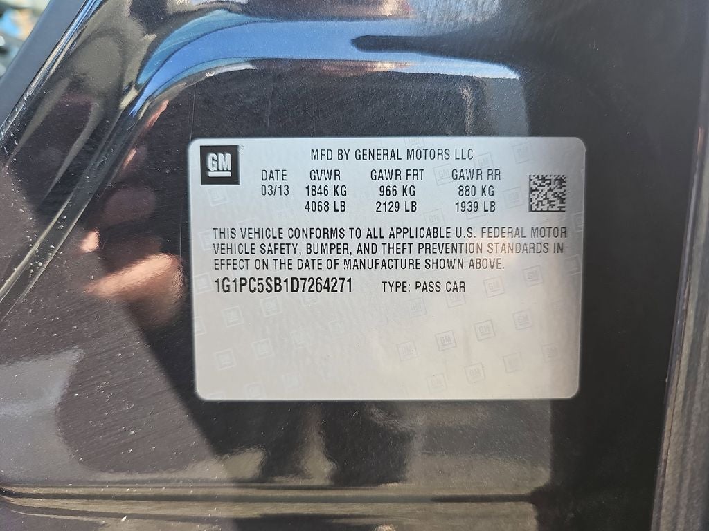 2013 Chevrolet Cruze 1LT