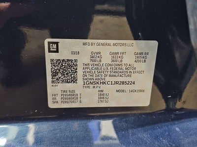 2018 Chevrolet Suburban LT