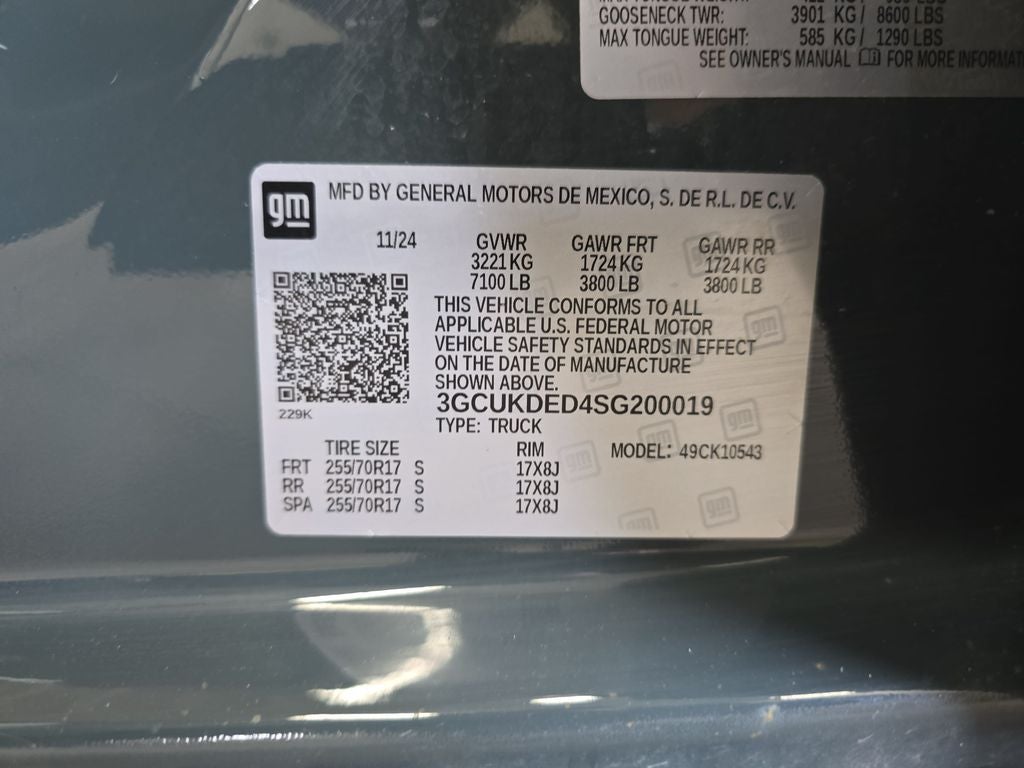 2025 Chevrolet Silverado 1500 LT LT1