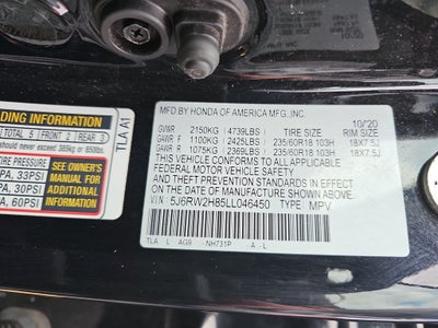 2020 Honda CR-V EX-L