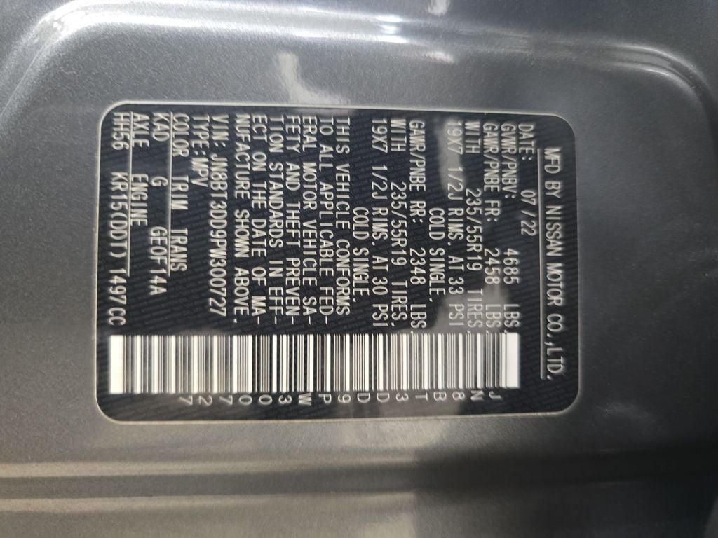 2023 Nissan Rogue Platinum