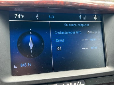 2014 Maserati GranTurismo Base