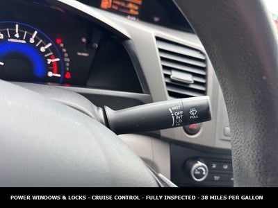 2012 Honda Civic LX LOCAL TRADE