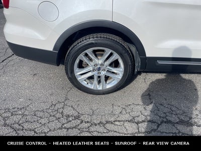 2016 Ford Explorer XLT TWIN PANEL MOONROOF