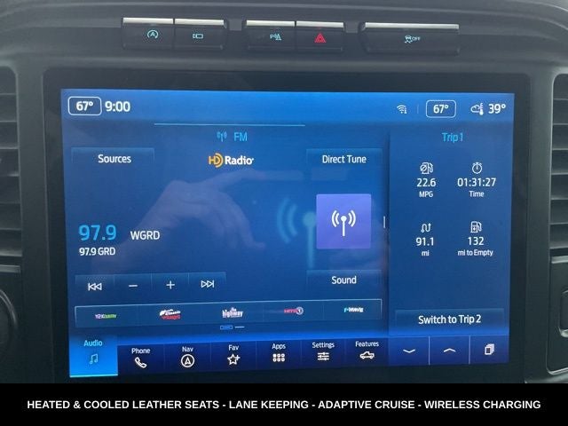 2023 Ford F-150 Lariat TWIN PANEL MOONROOF