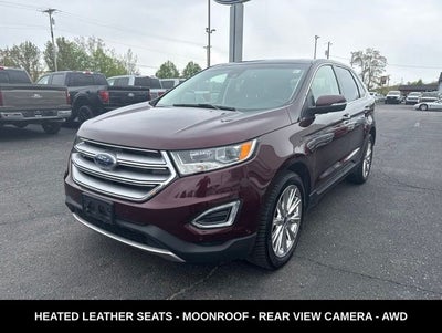 2017 Ford Edge Titanium AWD LOCAL TRADE