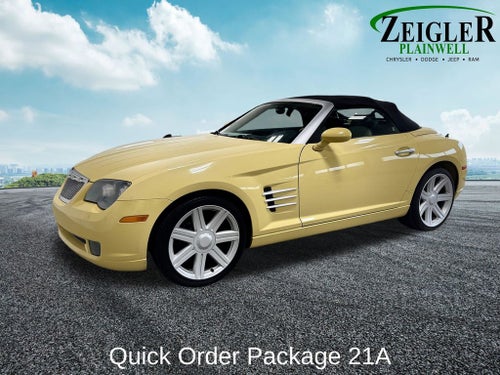 2005 Chrysler Crossfire Limited Leather Trimmed Bucket Seats