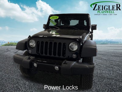 2016 Jeep Wrangler Unlimited Willys Connectivity Group
