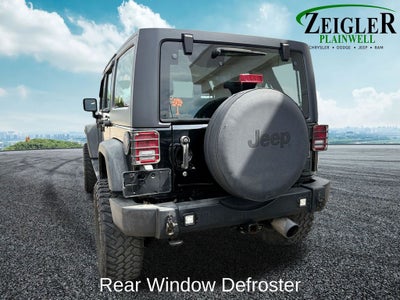 2014 Jeep Wrangler Unlimited Sport Black 3-Piece Hard Top