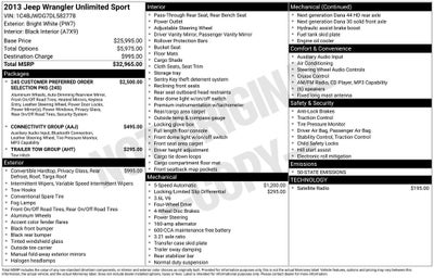 2013 Jeep Wrangler Unlimited Sport Uconnect Voice Command w/Bluetooth