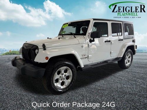 2018 Jeep Wrangler JK Unlimited Sahara Connectivity Group