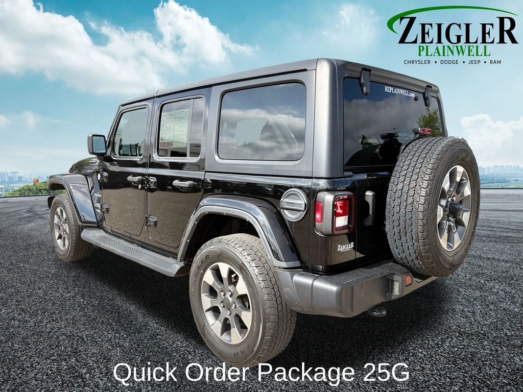 2021 Jeep Wrangler Unlimited Sahara GPS Navigation