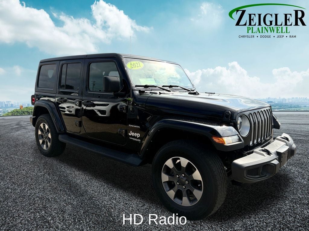 2021 Jeep Wrangler Unlimited Sahara GPS Navigation