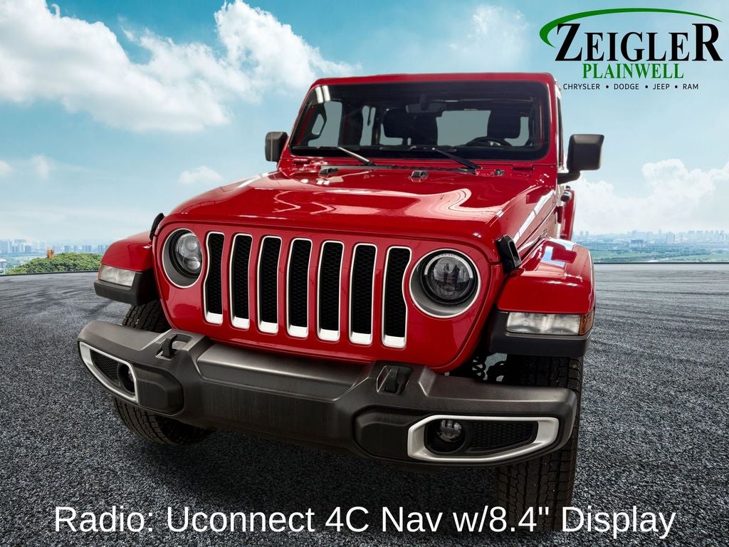 2021 Jeep Wrangler Unlimited Sahara GPS Navigation