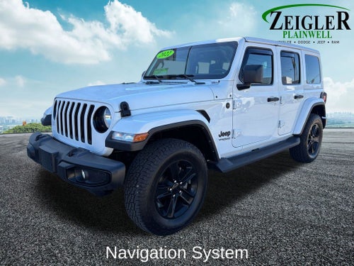 2022 Jeep Wrangler Unlimited Sahara Altitude Navigation System
