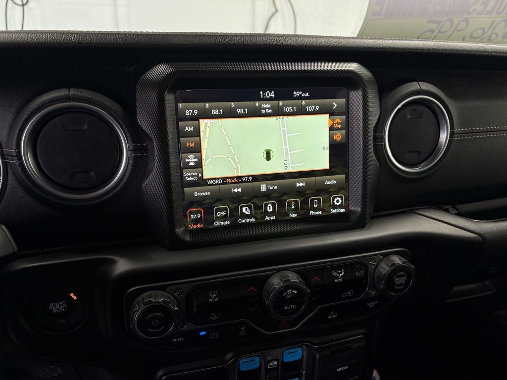 2022 Jeep Wrangler Unlimited Sahara 4xe Navigation System