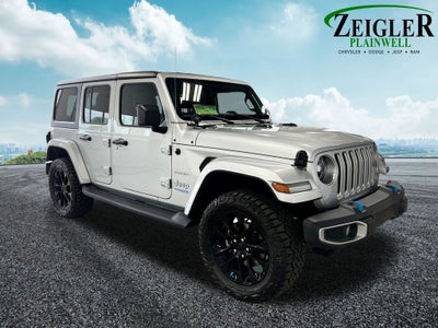 2022 Jeep Wrangler Unlimited Sahara 4xe Navigation System
