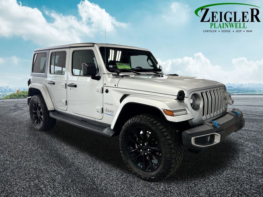 2022 Jeep Wrangler Unlimited Sahara 4xe Navigation System