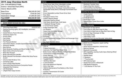 2019 Jeep Cherokee Latitude