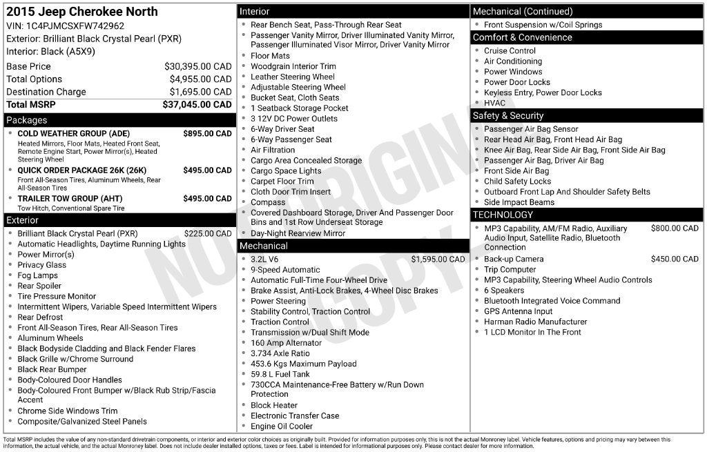 2015 Jeep Cherokee Latitude