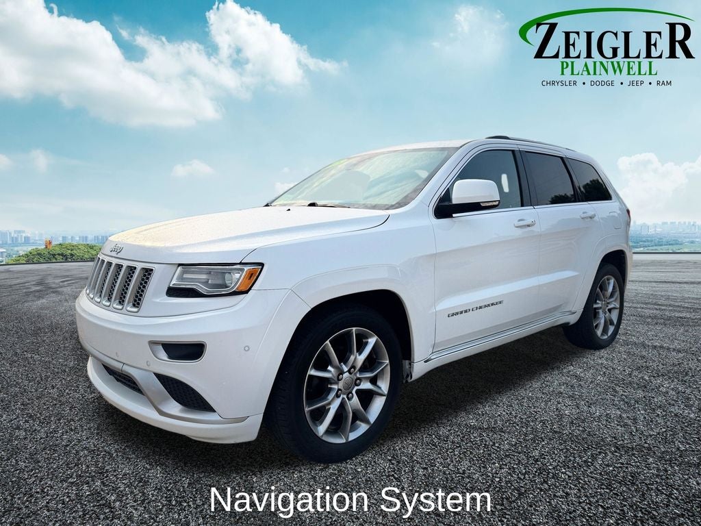 2015 Jeep Grand Cherokee Summit Power moonroof