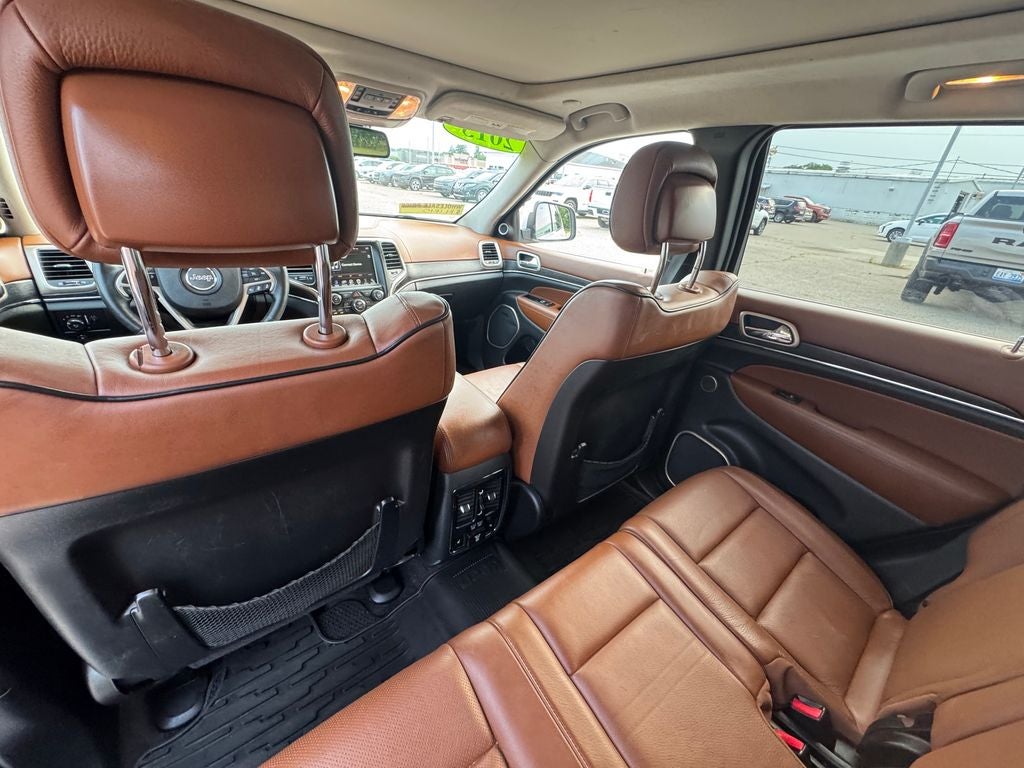 2015 Jeep Grand Cherokee Summit Power moonroof
