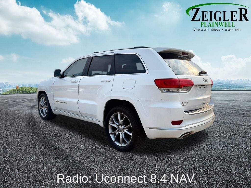2015 Jeep Grand Cherokee Summit Power moonroof