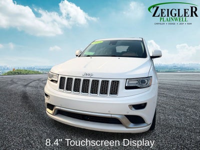 2015 Jeep Grand Cherokee Summit Power moonroof