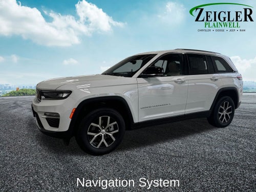 2024 Jeep Grand Cherokee Limited Dual-Pane Panoramic Sunroof