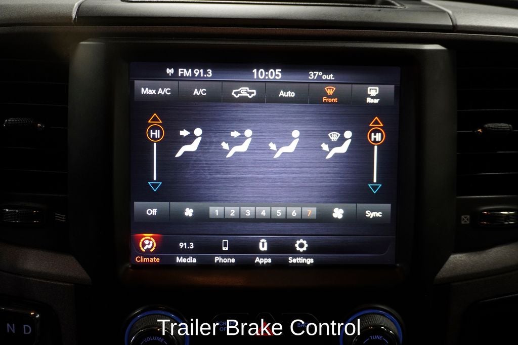 2019 RAM 1500 Classic Express ParkView Rear Back-Up Camera & Integrated Voice Co