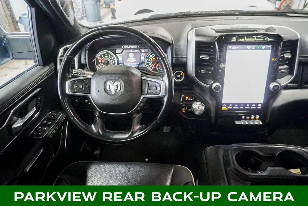 2023 RAM 1500 Laramie Dual-Pane Panoramic Sunroof -12" Touchscreen Displ