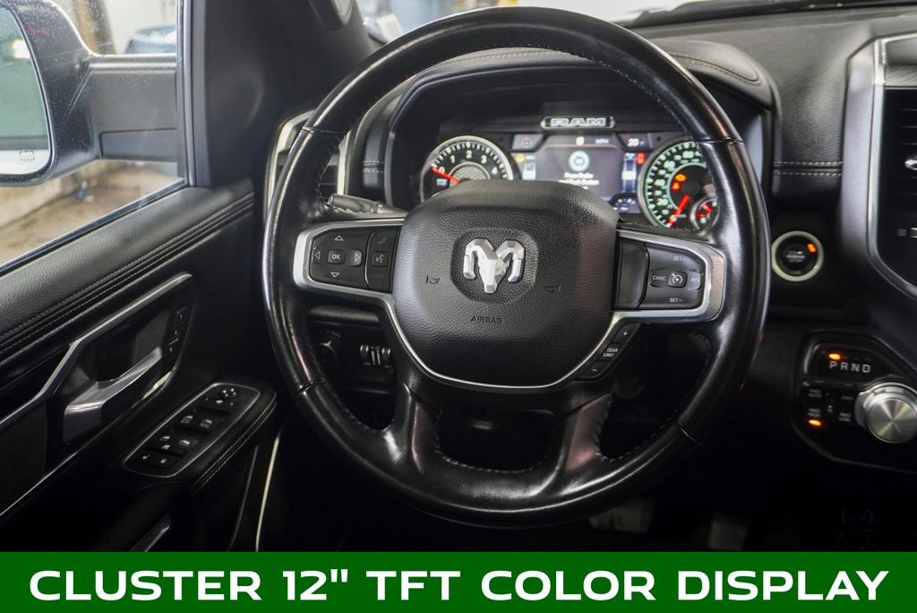 2023 RAM 1500 Laramie Dual-Pane Panoramic Sunroof -12" Touchscreen Displ