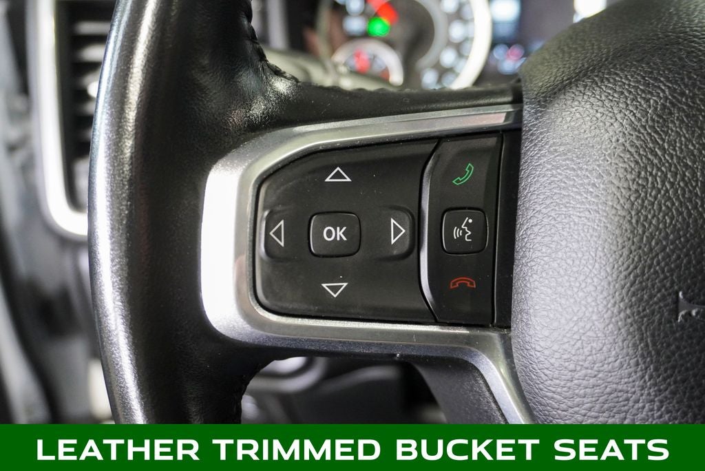 2023 RAM 1500 Laramie Dual-Pane Panoramic Sunroof -12" Touchscreen Displ