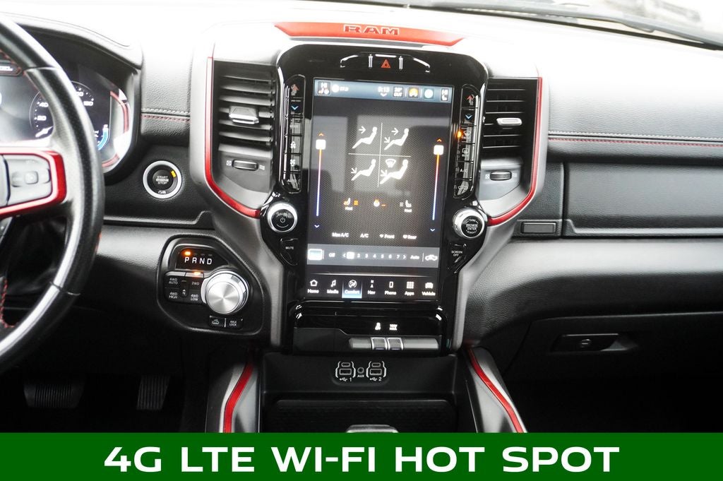 2023 RAM 1500 Rebel 12" Touchscreen Display & Apple CarPlay/Android Au