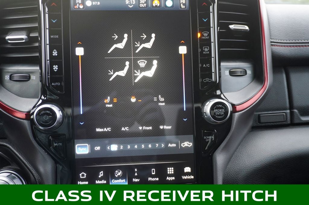 2023 RAM 1500 Rebel 12" Touchscreen Display & Apple CarPlay/Android Au